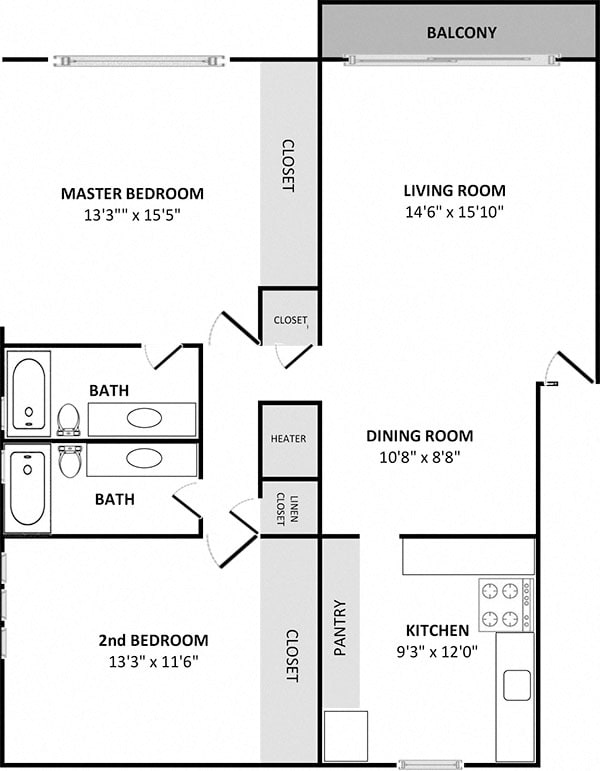 Floorplan - VIA HOLON APARTMENTS