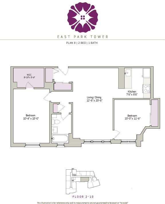 Floorplan - East Park Tower