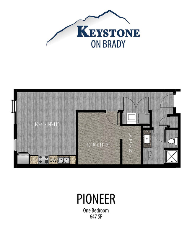 Floorplan - Keystone on Brady