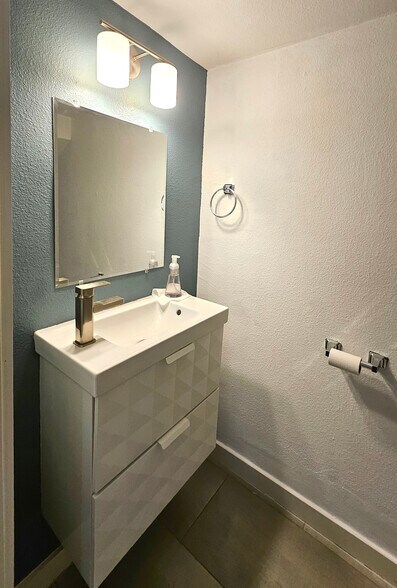 half bath on 1st floor - 3812 Southway Dr