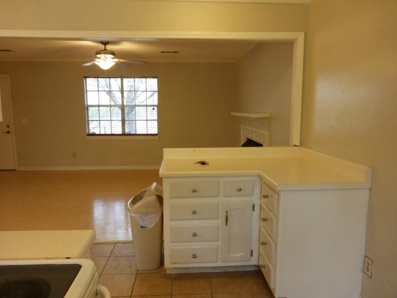 kitchen opens to living room - 55 Beech Hills