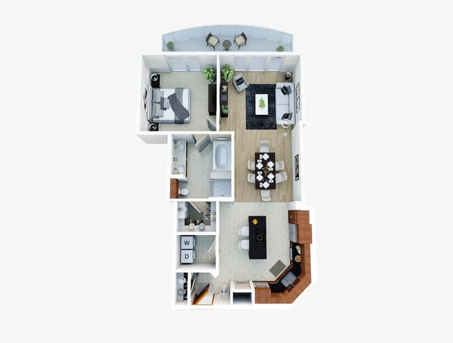 Floorplan - Wilshire Victoria Westwood Apartments