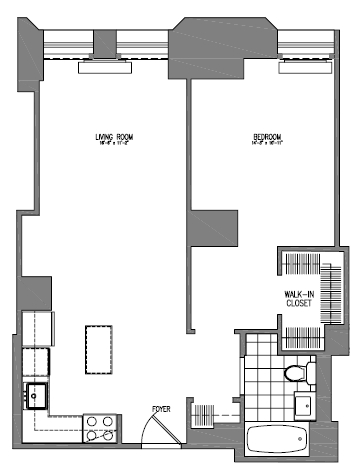 1BR/1BA - 90 West