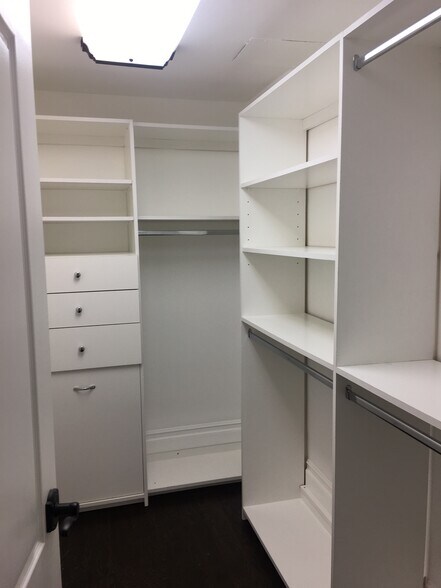 GUEST BEDROOM WALK-IN CLOSET - 2324 S Beverly Glen Blvd
