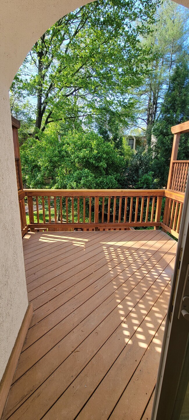 Master bedroom deck! - 1632 Valencia Way