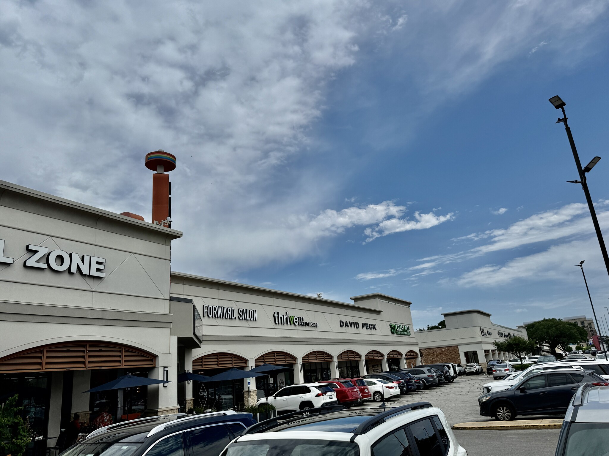 Shopping area across street - 2101 Fountain View Dr