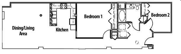 Floorplan - Nolde Bakery Condominiums