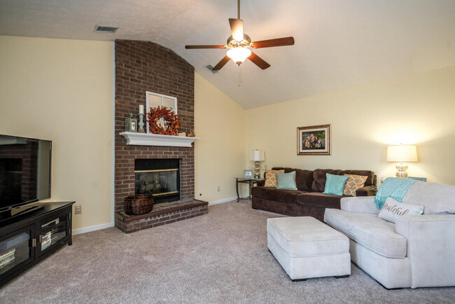 Fireplace - 5608 Merribrook Ln