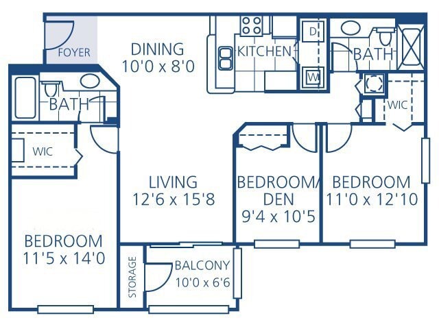 Floorplan - Promenade at Reflection Lakes