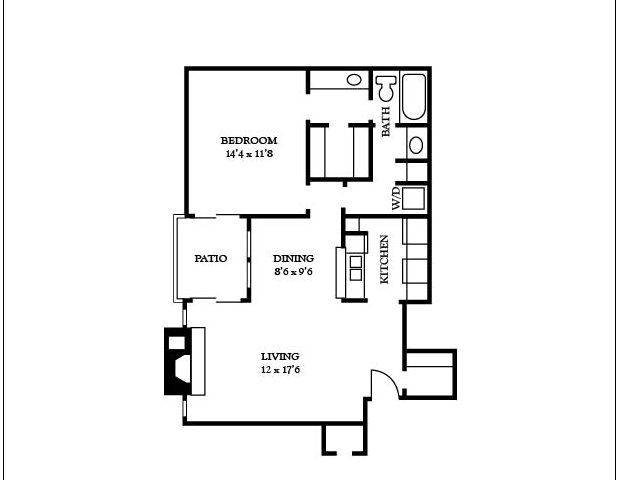 Floorplan - Tealwood Apartment Homes