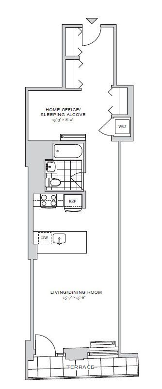 Floorplan - 70 Pine Apartments