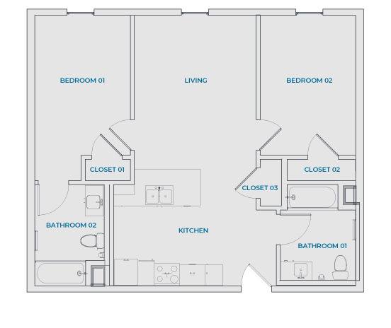 Floorplan - California Place