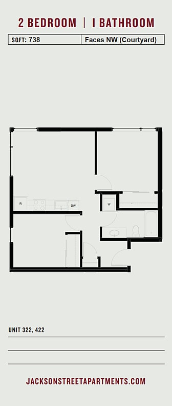 Floorplan - Jackson Street