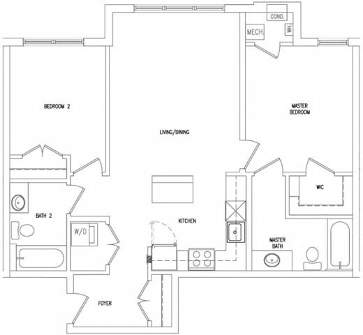 Floorplan - The Atrium