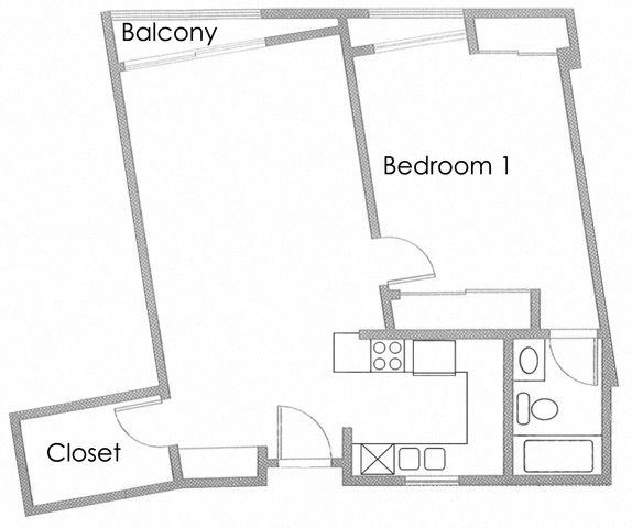 Floorplan - Park Rochester Apartments