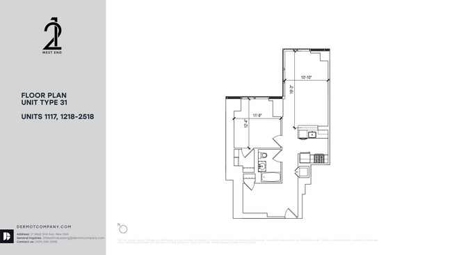 Floorplan - 21 West End Ave