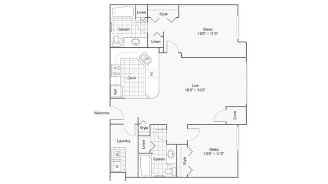 Floorplan - Zen Chaska