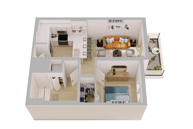 Floorplan - The Spruce