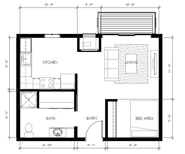 Floorplan - The Bridges Lofts