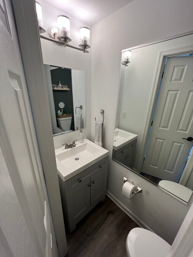 Main floor half bath - 3345 Canton Ct