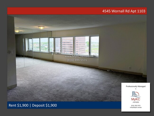 Building Photo - Upscale 2-Bedroom Corner Condo at Parkway Towers — Steps from the Plaza