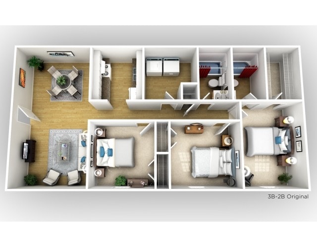 Three Bedroom - Two Bath - Lorna Place