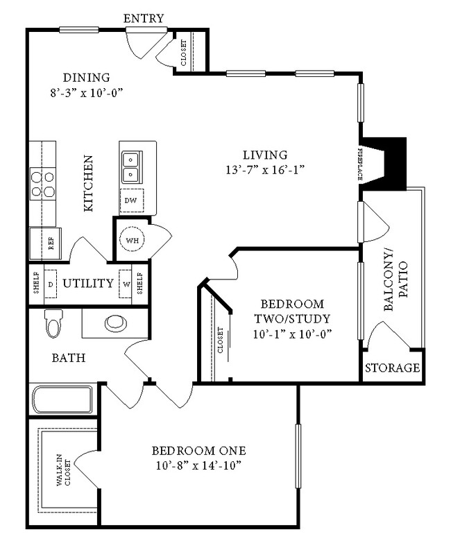 Floorplan - La Mirage