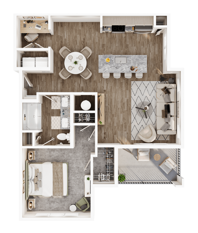 Floorplan - Argento at Three86