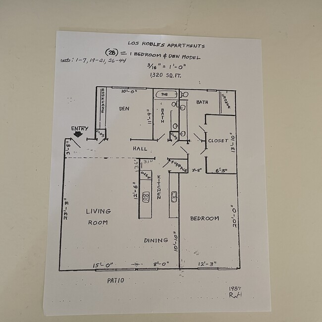 Floorplan - Los Robles - Senior 55+
