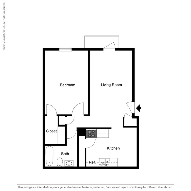 Floorplan - Harrisburg Square Apartments