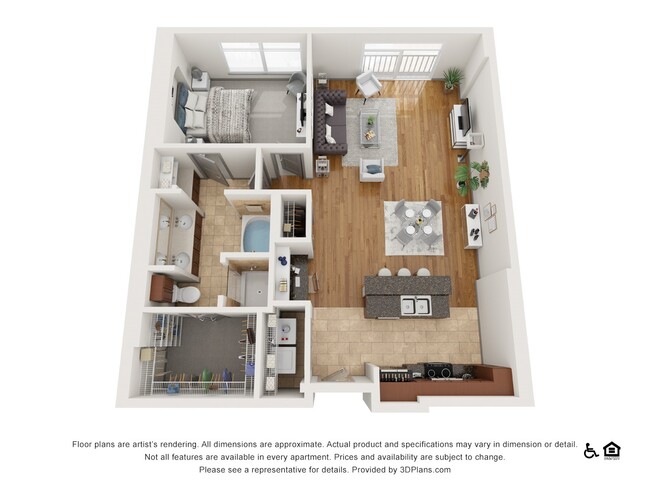 Floorplan - The Residence at Southpark