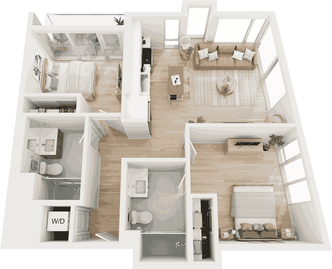 Floorplan - Willow Santa Monica