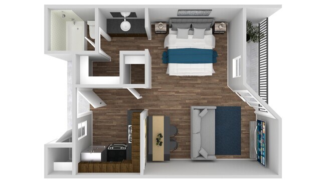 Floorplan - La Providencia Apartments