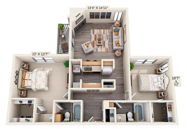 Floorplan - Cambridge Court