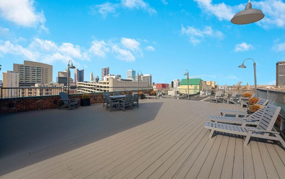 New rooftop deck - 432 E. Rich St
