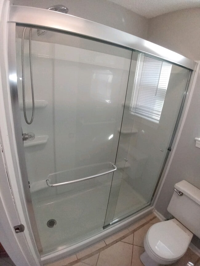 New Walk-In Shower in Downstairs Bath - 655 Biltmore Dr