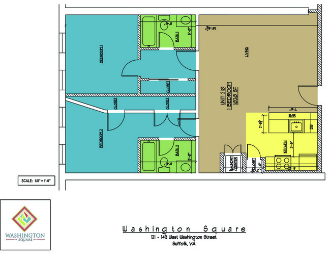 Floorplan - Washington Square