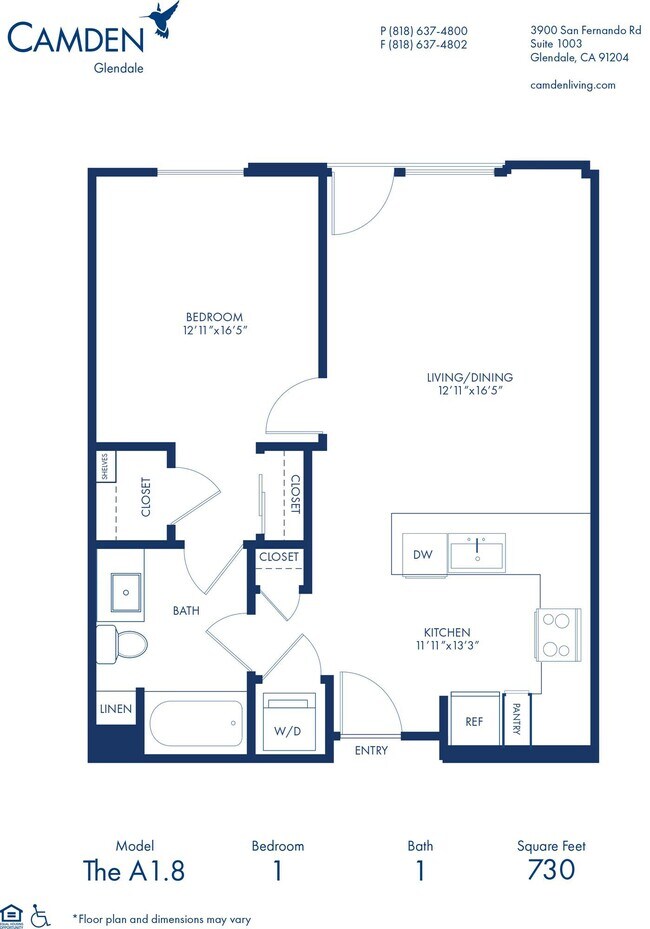 Floorplan - Camden Glendale