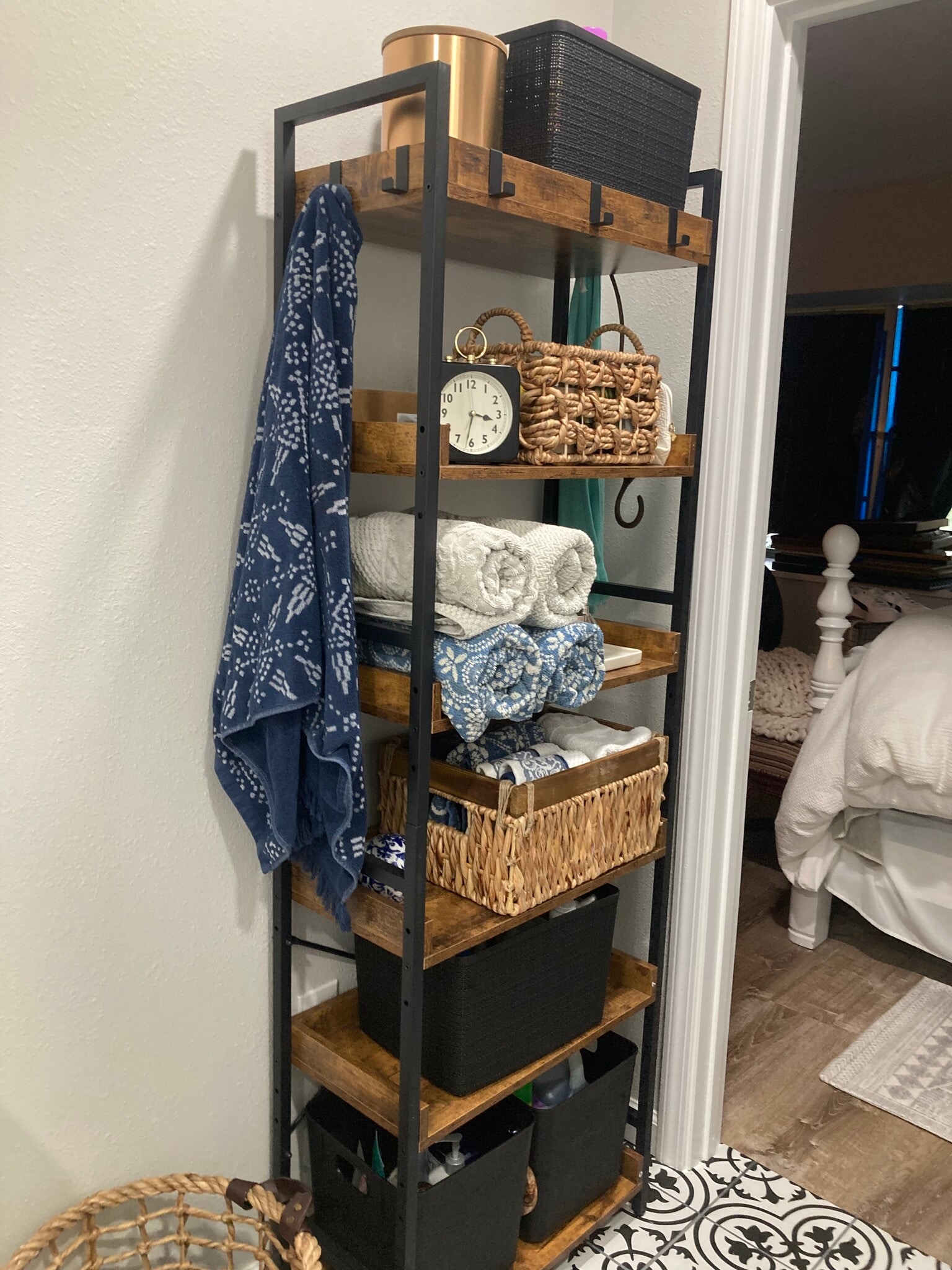 Bathroom storage - 2812 Anita Ln