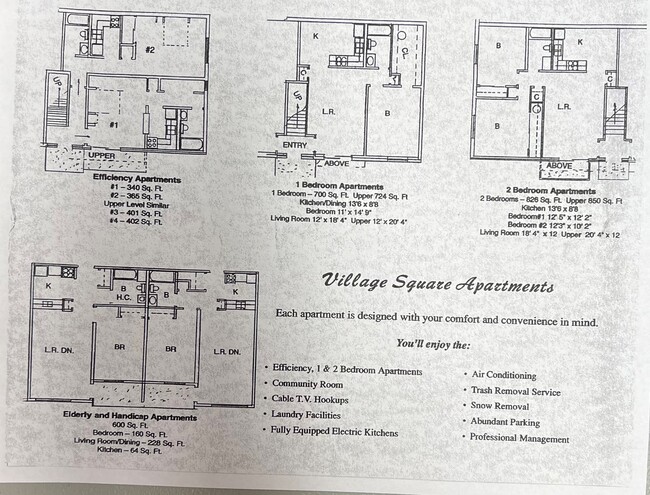 Floorplan - Village Square