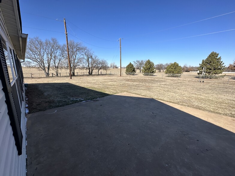 Looking out front porch - 3225 N Richland Rd