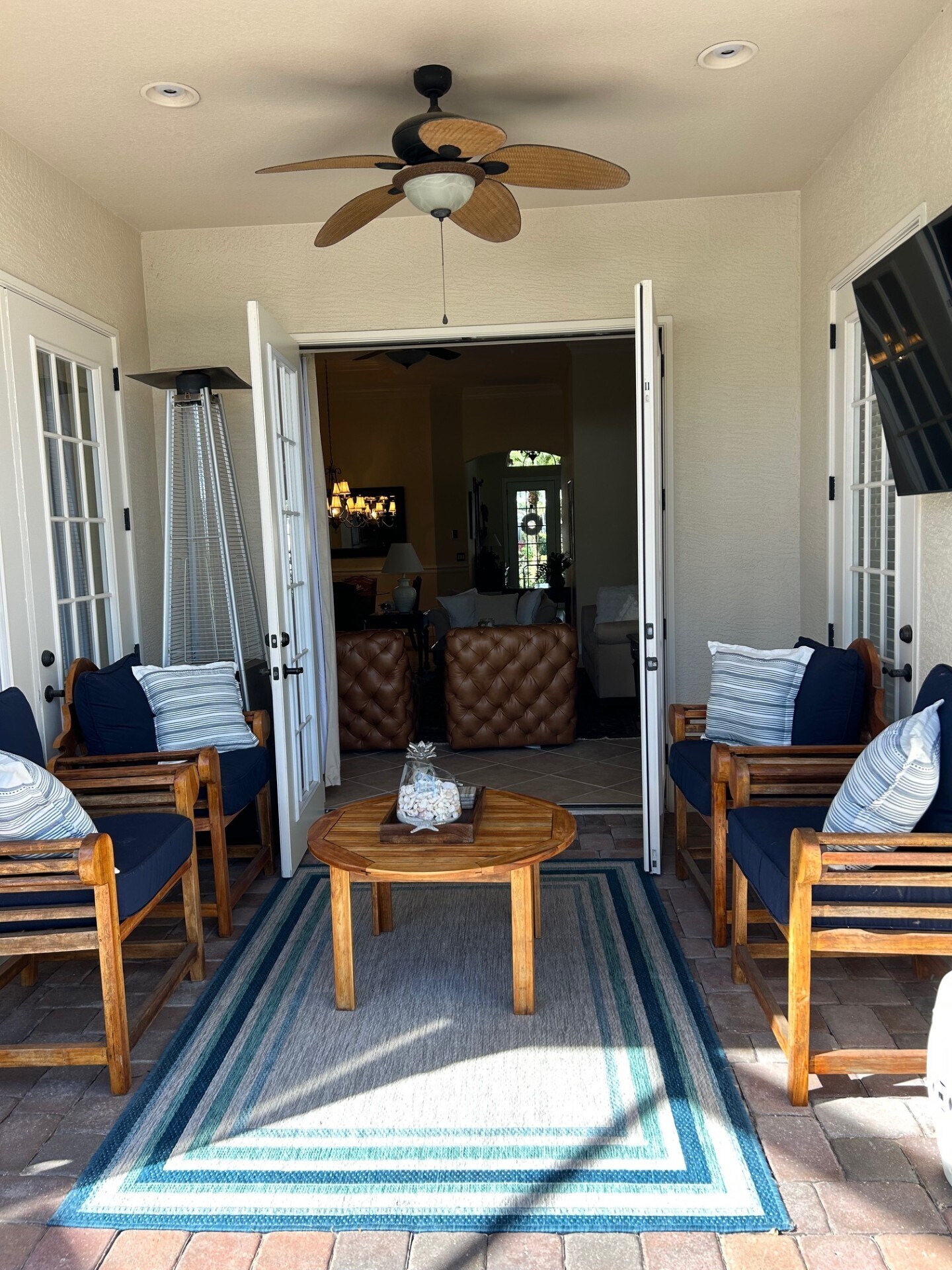 View to house from lanai - 20099 Seadale Ct