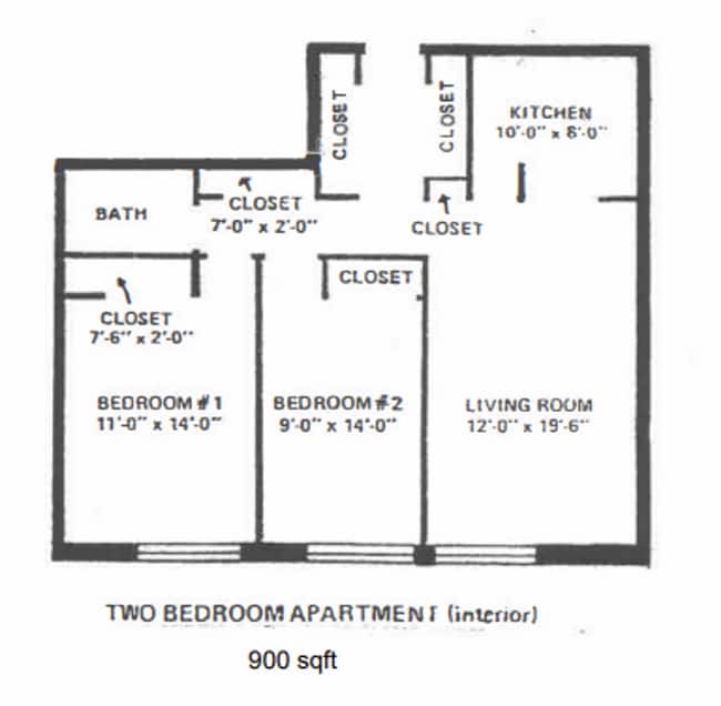 Floorplan - Maple Ridge Apartments