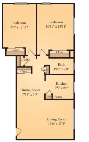 2BR/2BA - Columbia Grove Apartments