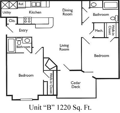 Two Bedroom - Wellington Park