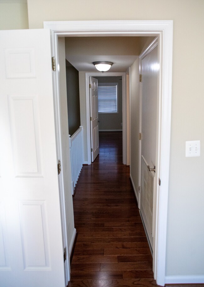 Hallway to separate Private Bedrooms - 1357 N Van Dorn St
