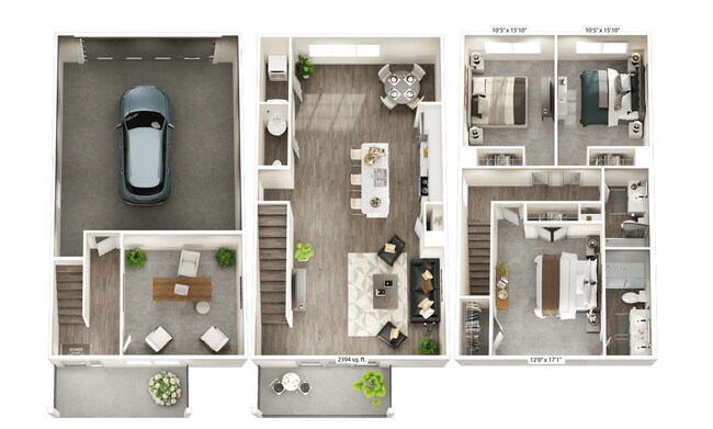 Floorplan - The Flats at Laurel & Pine