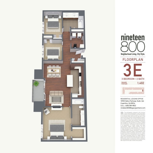 3E - Nineteen800 Apartments