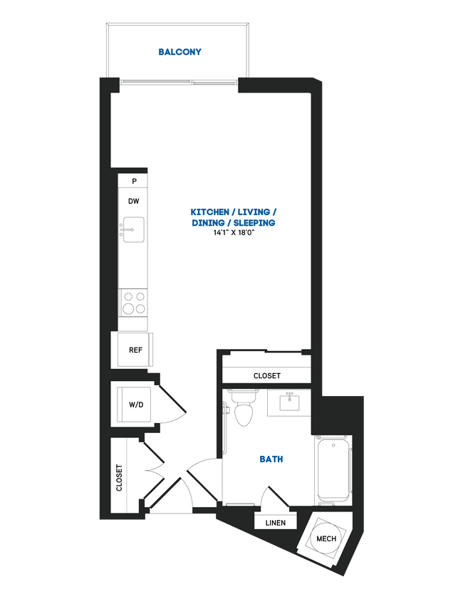 Floorplan - The Chase at Bryant Street