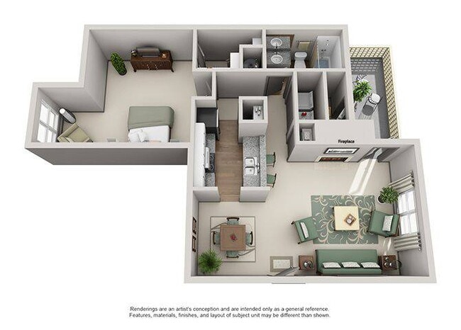 Floorplan - Crosstown at Chapel Hill